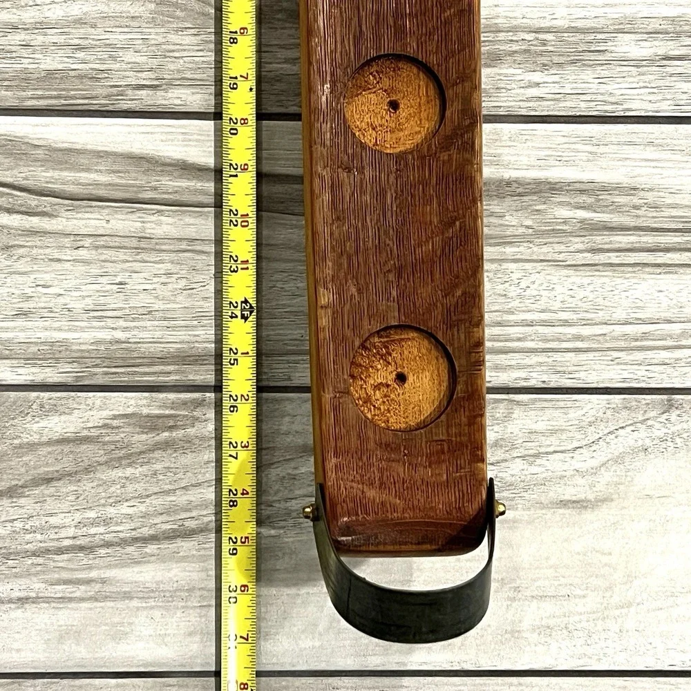 Authentic Wine Barrel Stave Candle Holder Votive Centerpiece Vintage Napa Valley